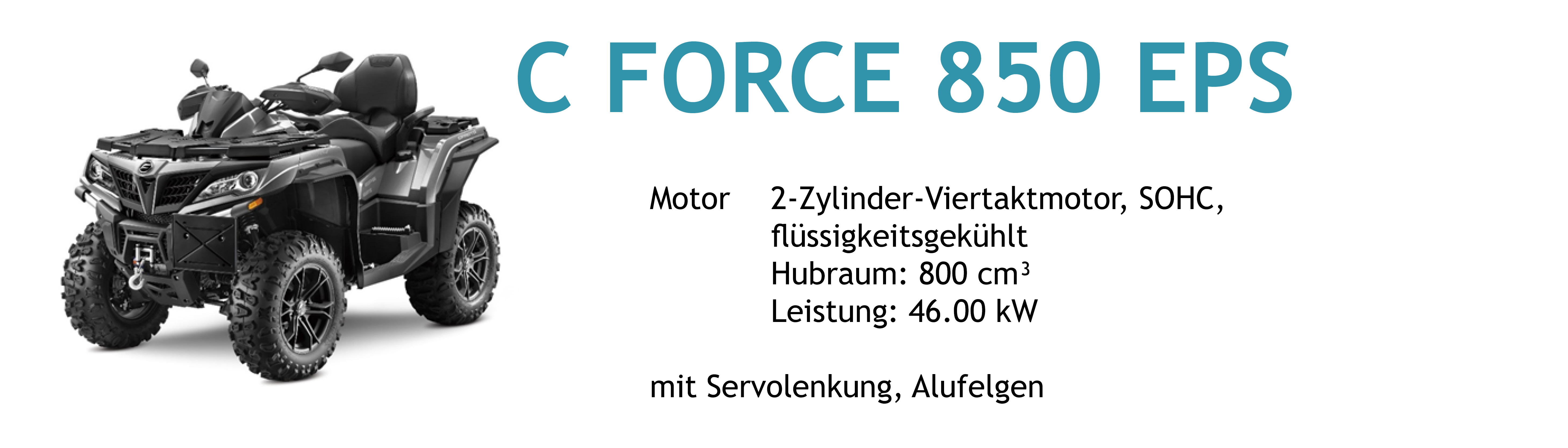Cforce 850 EPS